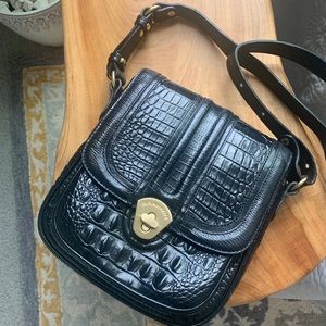 Brahmin crocodile black crossbody Melbourne